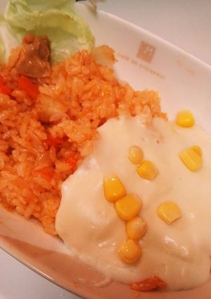 ホワイトチキンライス-レシピのメイン写真