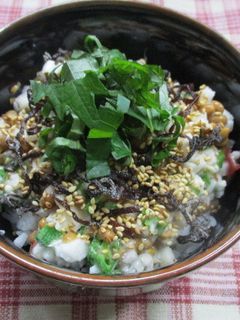 おひとりさまのとろろ丼 Part3-レシピのメイン写真