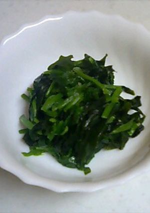 ほうれん草とわかめのしょうが和え-レシピのメイン写真