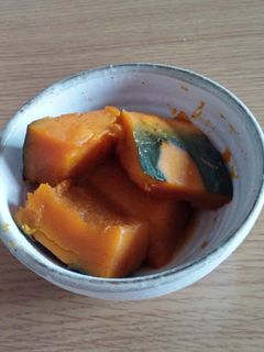 圧力鍋で簡単!かぼちゃの煮物♪-レシピのメイン写真