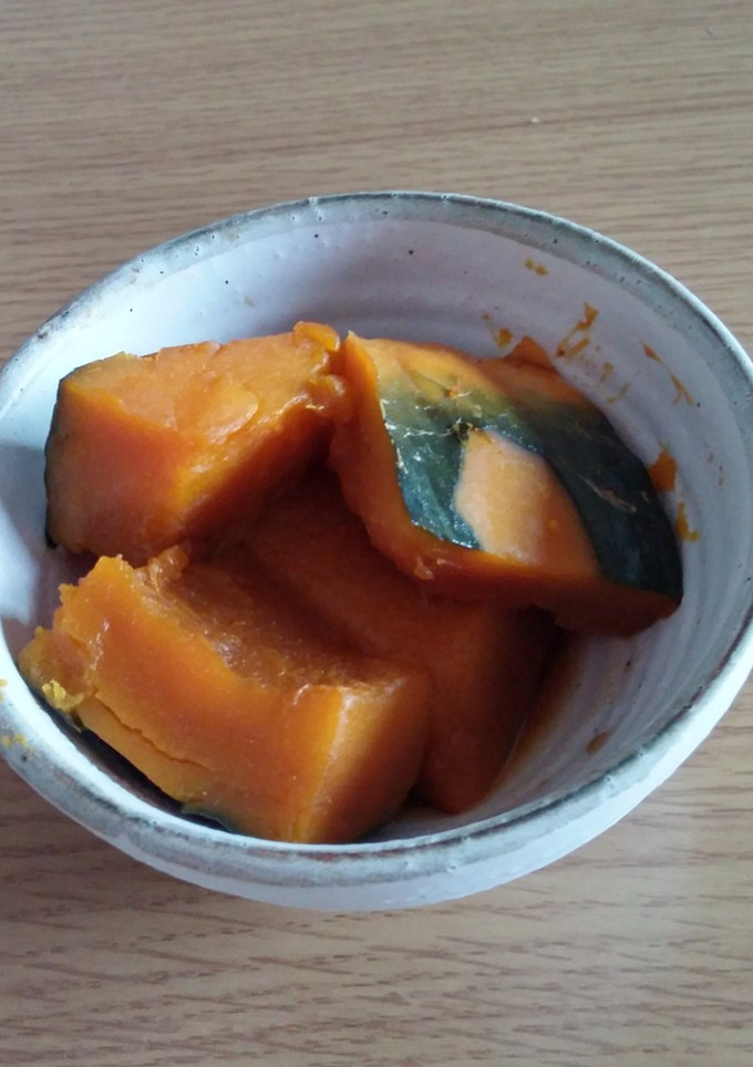 圧力鍋で簡単！かぼちゃの煮物♪-レシピのメイン写真
