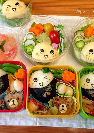 ふなっしー☆お・も・て・なっしーキャラ弁-レシピのメイン写真