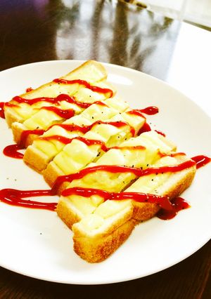 チーズ・キャベツのスティックトースト-レシピのメイン写真
