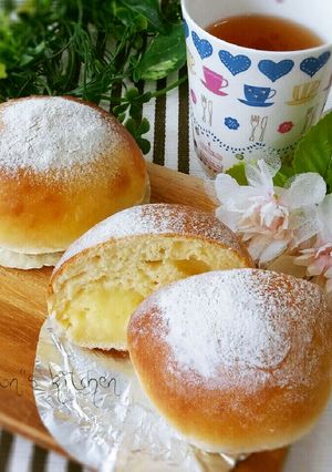 30分で完成！？不思議パンのクリームパン-レシピのメイン写真
