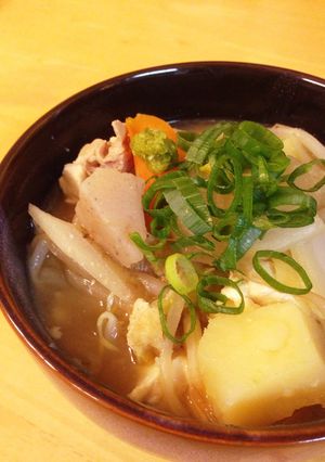 簡単下ごしらえ！うちの具だくさん豚汁-レシピのメイン写真