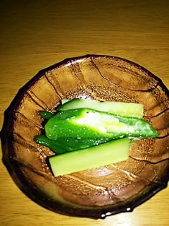 オクラときゅうりの塩漬け(漬物)-レシピのメイン写真