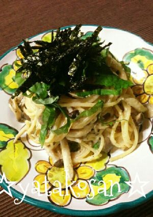 秋味～しめじを使った明太子スパゲティ-レシピのメイン写真