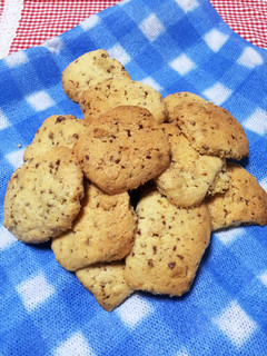 ココナッツオイルとおから入りのクッキー-レシピのメイン写真