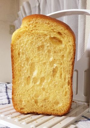 ホームベーカリーでブリオッシュ食パン-レシピのメイン写真