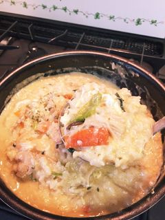 豚汁煮込みおじや-レシピのメイン写真