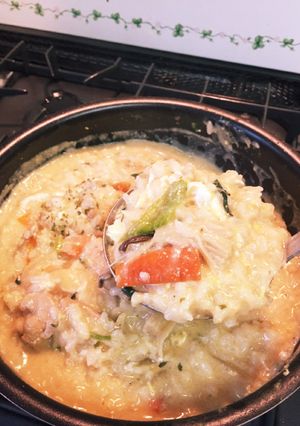 豚汁煮込みおじや-レシピのメイン写真
