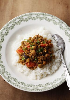 トマト&ビーンズカレー-レシピのメイン写真