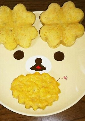 離乳食後期から⭐豆腐人参バナナ蒸しパン-レシピのメイン写真