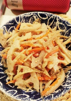 やさしい味のタラコ入りきんぴら-レシピのメイン写真