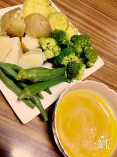 簡単バーニャカウダ風温野菜-レシピのメイン写真