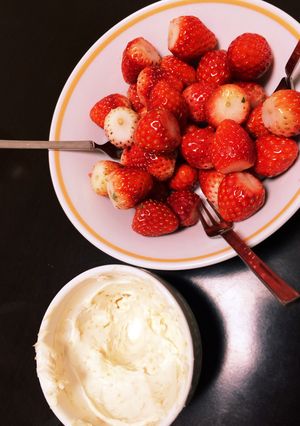 ストロベリーディップ-レシピのメイン写真