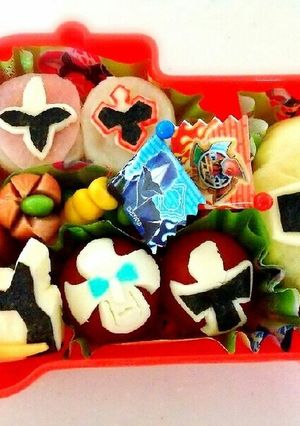 キャラ弁☆ニンニンジャー-レシピのメイン写真
