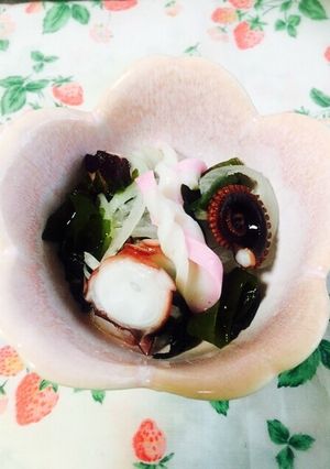タコとキュウリの酢の物-レシピのメイン写真