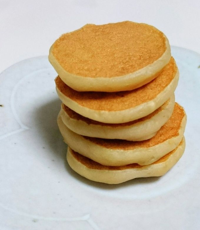 離乳食☆超簡単ふわもちパンケーキ-レシピのメイン写真
