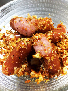 ウィンナーのパリパリチーズ和え-レシピのメイン写真