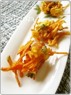給食の味♡簡単サクサクかき揚げ♪-レシピのメイン写真