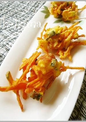 給食の味♡簡単サクサクかき揚げ♪-レシピのメイン写真