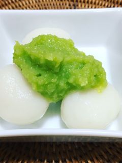 ☆ずんだ白玉☆-レシピのメイン写真