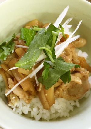 相性バッチリ♡かんぴょう豚丼-レシピのメイン写真