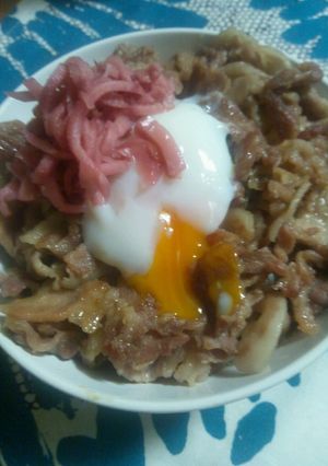 生姜焼き丼なのに、ビックリど～ん♪-レシピのメイン写真