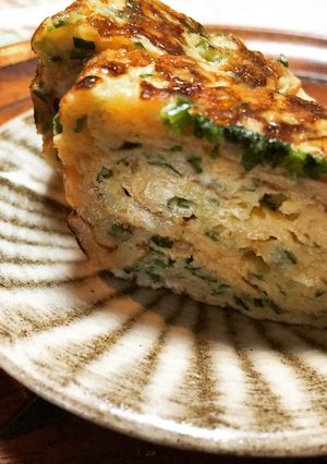ニラ入り卵焼き-レシピのメイン写真