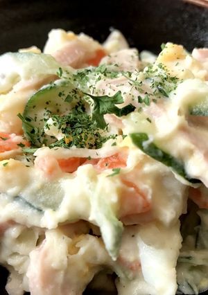 我が家のポテサラ♬-レシピのメイン写真
