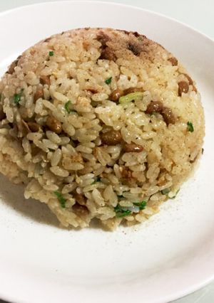 めっちゃ美味しい納豆炒飯✨-レシピのメイン写真