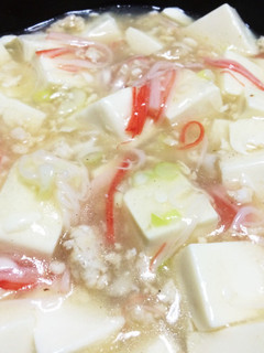蟹肉豆腐風♪-レシピのメイン写真