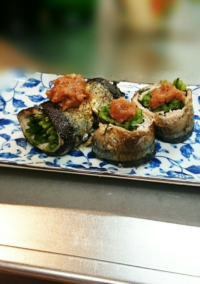 秋刀魚のネギはさみ-レシピのメイン写真