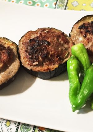 ナスの肉詰め-レシピのメイン写真
