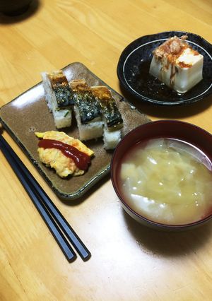 簡単★焼鯖寿司-レシピのメイン写真