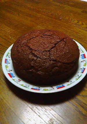 簡単混ぜるだけのチョコレートケーキ-レシピのメイン写真