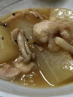 とうがんと鶏の肉煮物-レシピのメイン写真