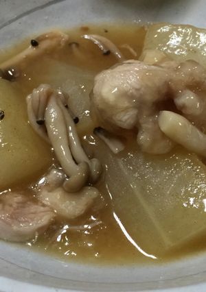 とうがんと鶏の肉煮物-レシピのメイン写真