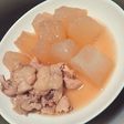 冬瓜と鶏肉の煮物。ほっこり