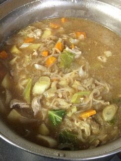 ごま油がいい風味!豚汁-レシピのメイン写真