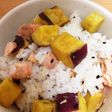 【離乳食取分け】鮭とさつま芋混ぜごはん♡