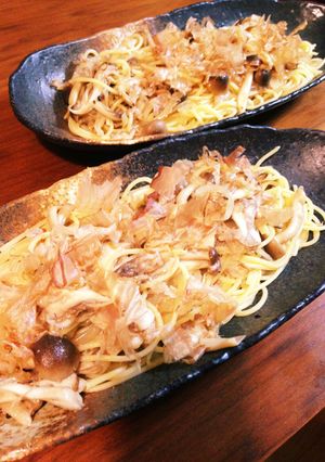 キノコとツナのパスタ-レシピのメイン写真