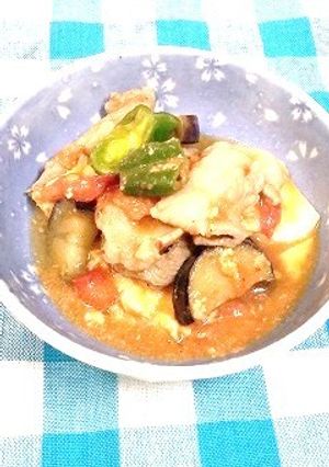 野菜と絹ごし豆腐でトマトチャンプルー-レシピのメイン写真