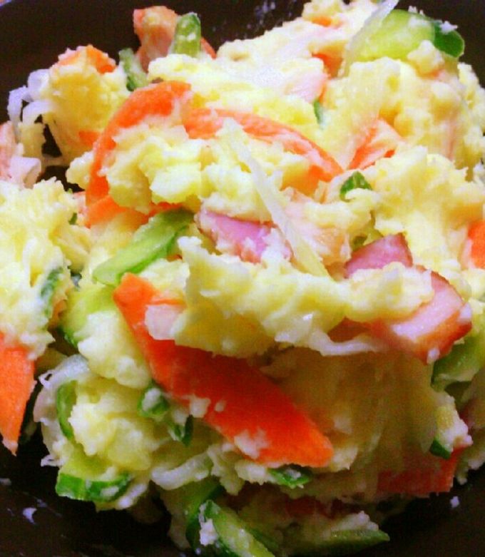 ちょっと豪華♪ 絶品ポテトサラダ by もぐら～ぬ 【クックパッド