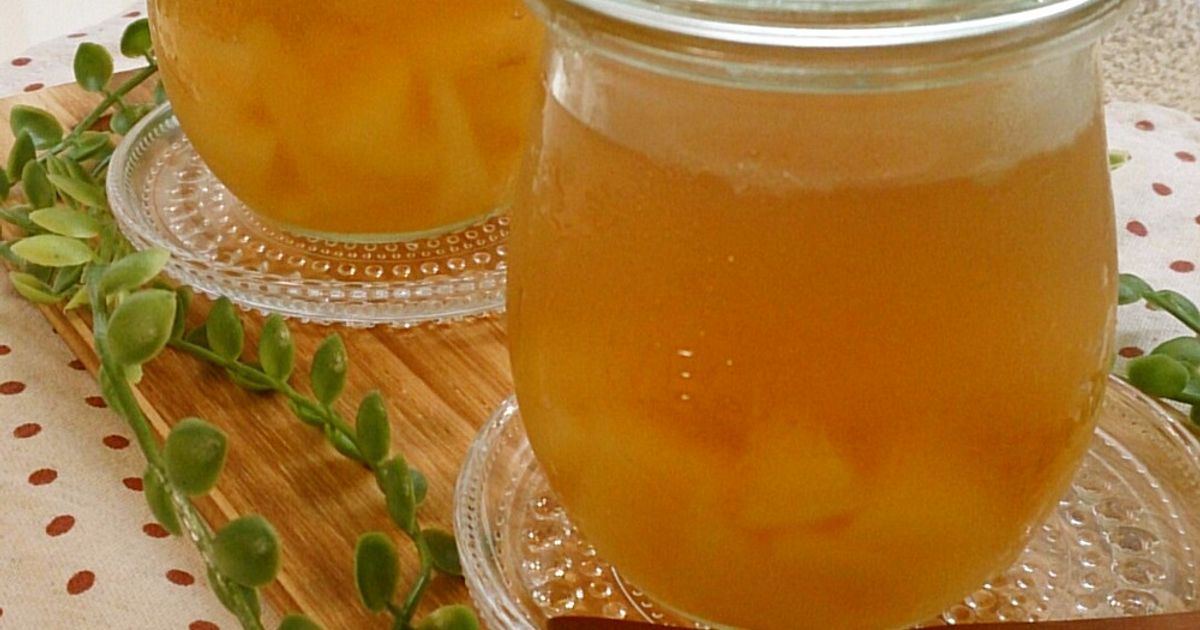 ひんやり～アップルティーゼリー by さーやgogo 【クックパッド】 簡単