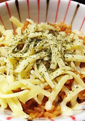 チキンライスのチーズ丼-レシピのメイン写真