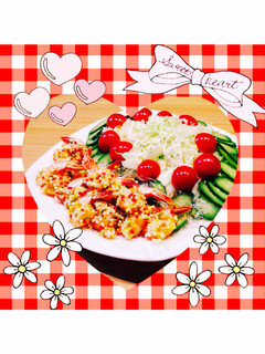 お弁当キャラ弁おかず簡単エビフライ風-レシピのメイン写真