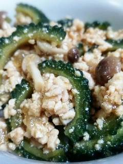*ゴーヤのスタミナあんかけ丼*-レシピのメイン写真