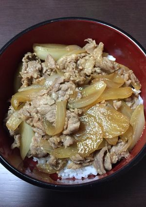*豚丼*-レシピのメイン写真